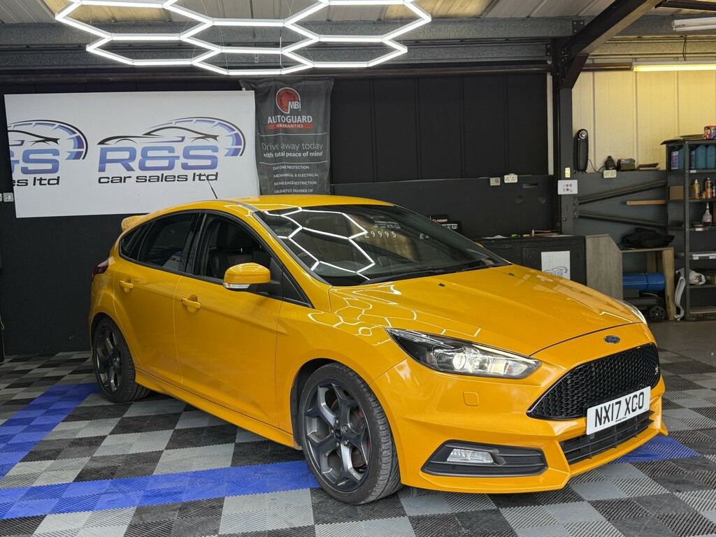 Ford Focus 2.0 Tdci St-3 2017 NX17XCO Yellow #4