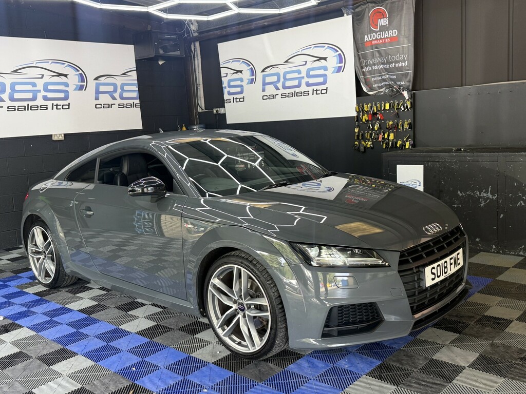 Audi TT 1.8 Tfsi Black Edition 2018 Grey #3