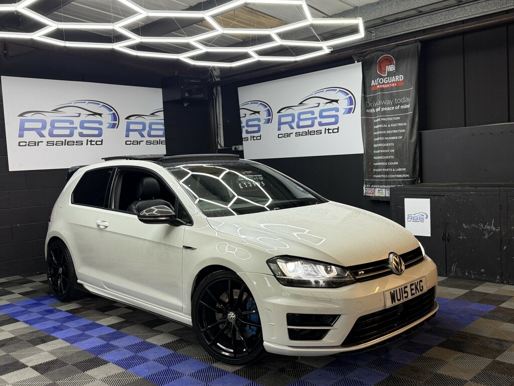 Volkswagen Golf 2.0 Tsi Bluemotion Tech R White