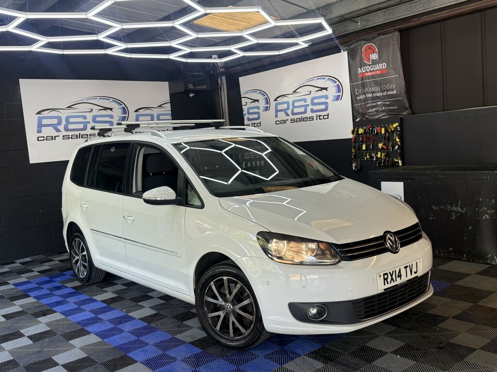 Volkswagen Touran 2.0 Tdi Bluemotion Tech Sport White