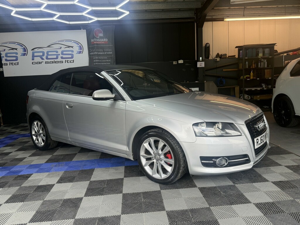 Audi A3 Cabriolet 1.6 Tdi Sport 2011 Silver #3