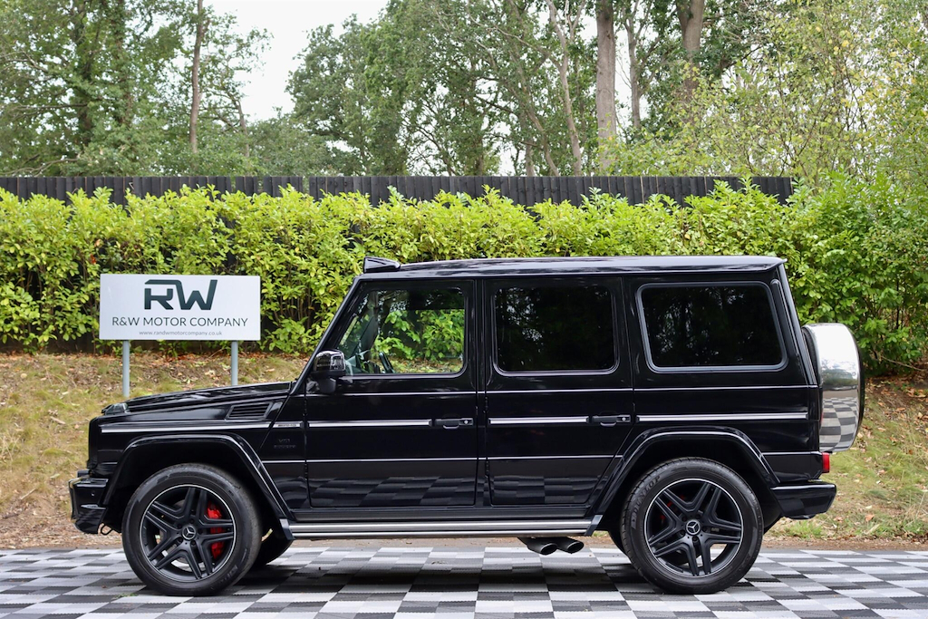Mercedes-Benz G Class 5.5 G63 V8 Biturbo Amg Suv Spds7gt 4Wd Black