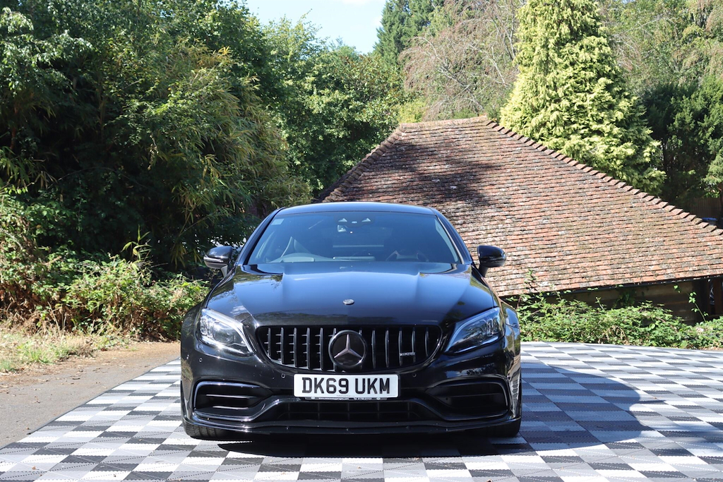 Mercedes-Benz C Class Coupe Silver #22