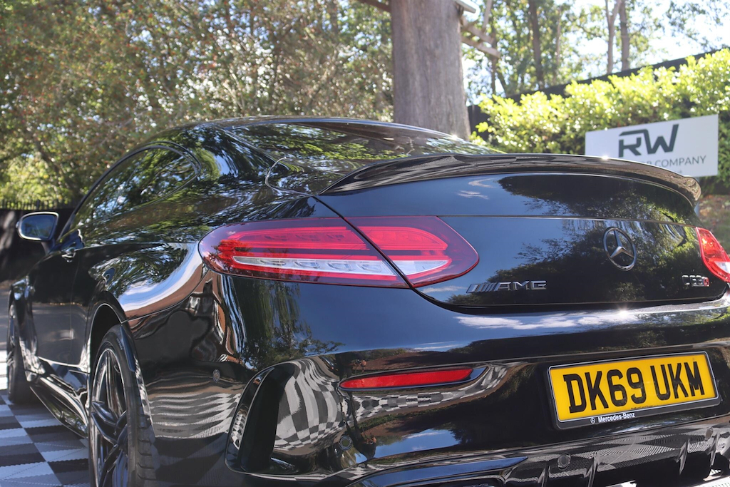 Mercedes-Benz C Class Coupe Silver #28