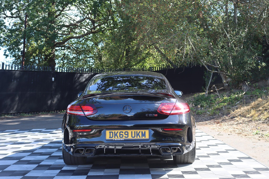 Mercedes-Benz C Class Coupe Silver #18