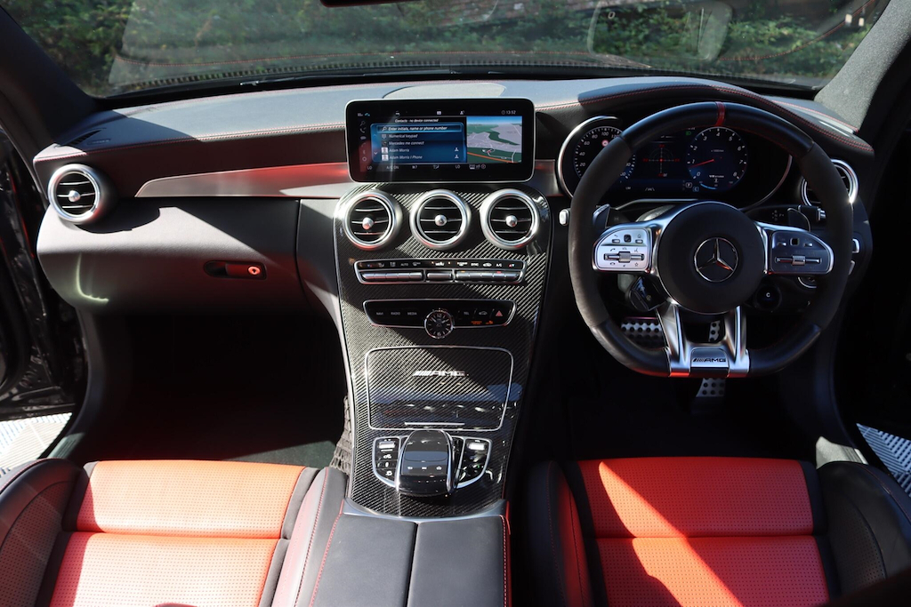 Mercedes-Benz C Class Coupe Silver #56