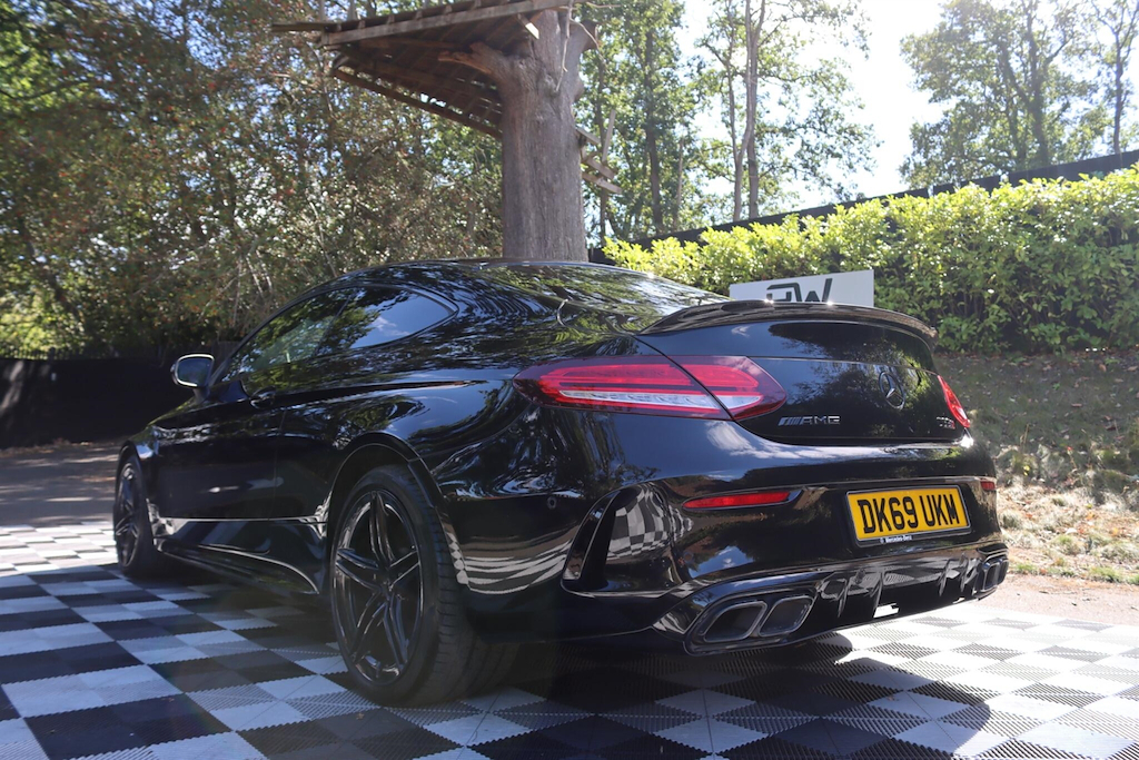Mercedes-Benz C Class Coupe Silver #29