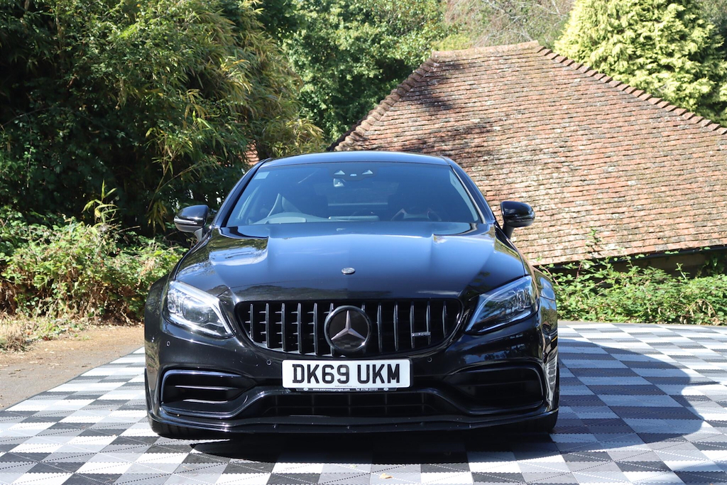 Mercedes-Benz C Class Coupe Silver #16