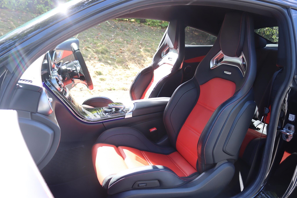Mercedes-Benz C Class Coupe Silver #8