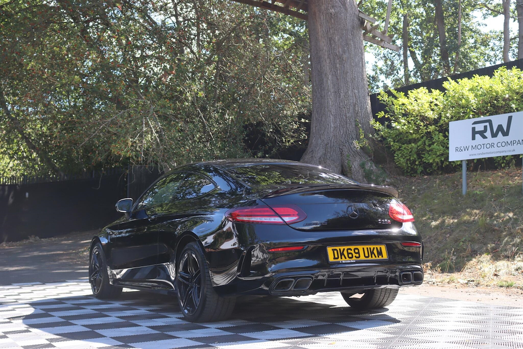 Mercedes-Benz C Class Coupe Silver #17
