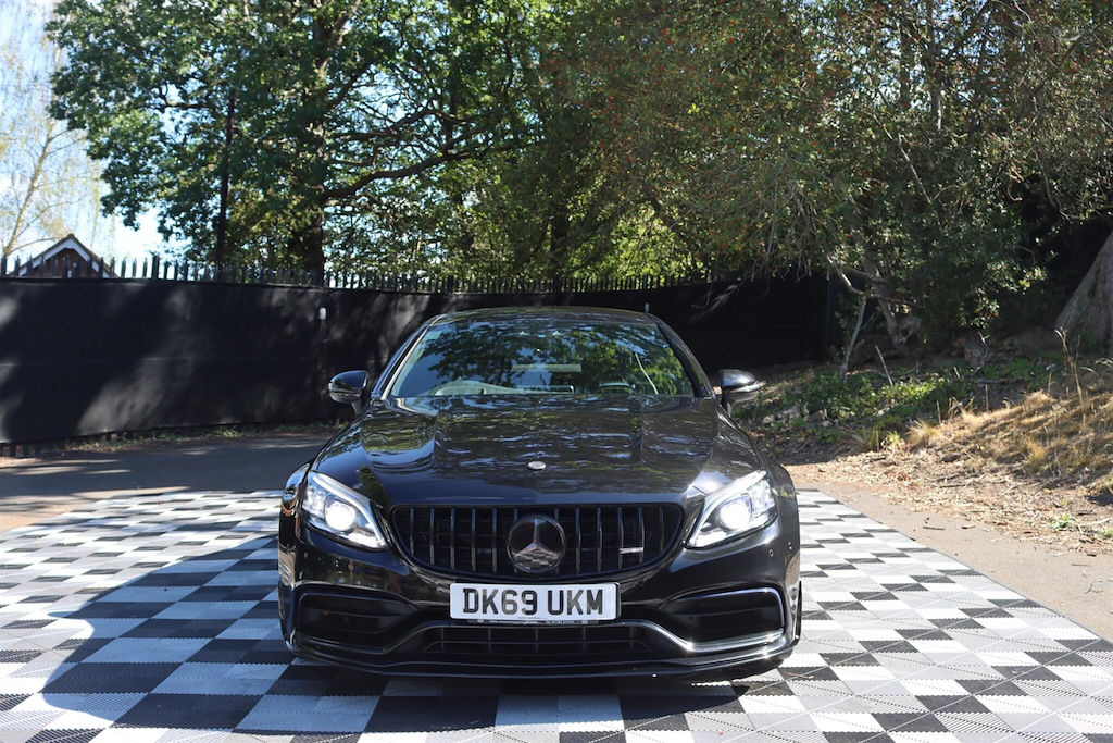 Mercedes-Benz C Class Coupe Silver #47