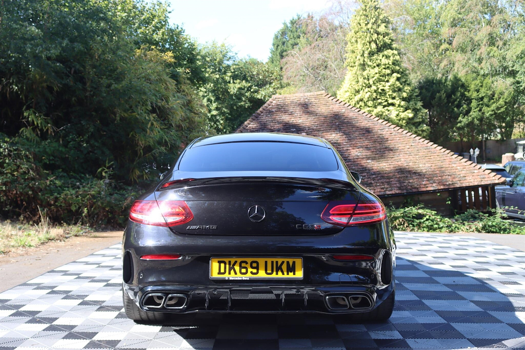 Mercedes-Benz C Class Coupe Silver #52