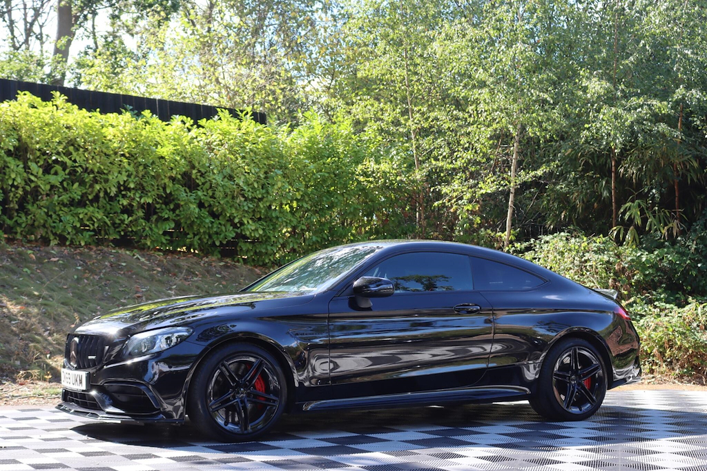 Mercedes-Benz C Class Coupe Silver #12
