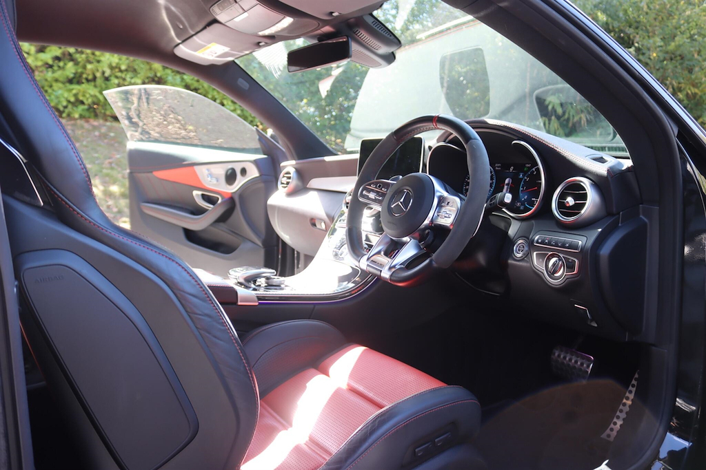 Mercedes-Benz C Class Coupe Silver #65