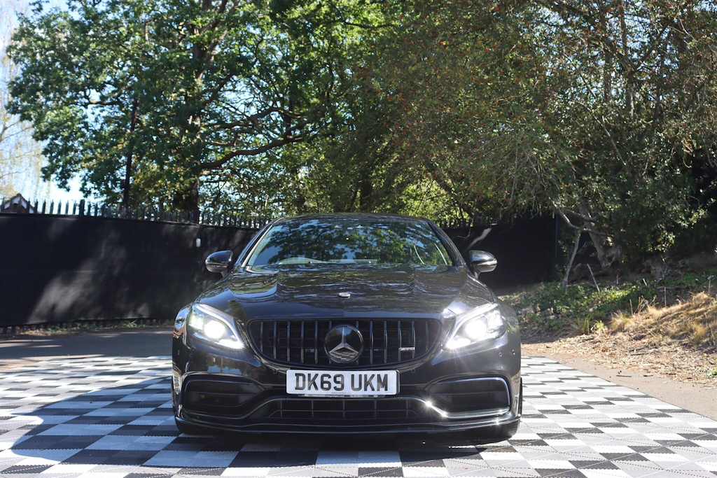 Mercedes-Benz C Class Coupe Silver #48