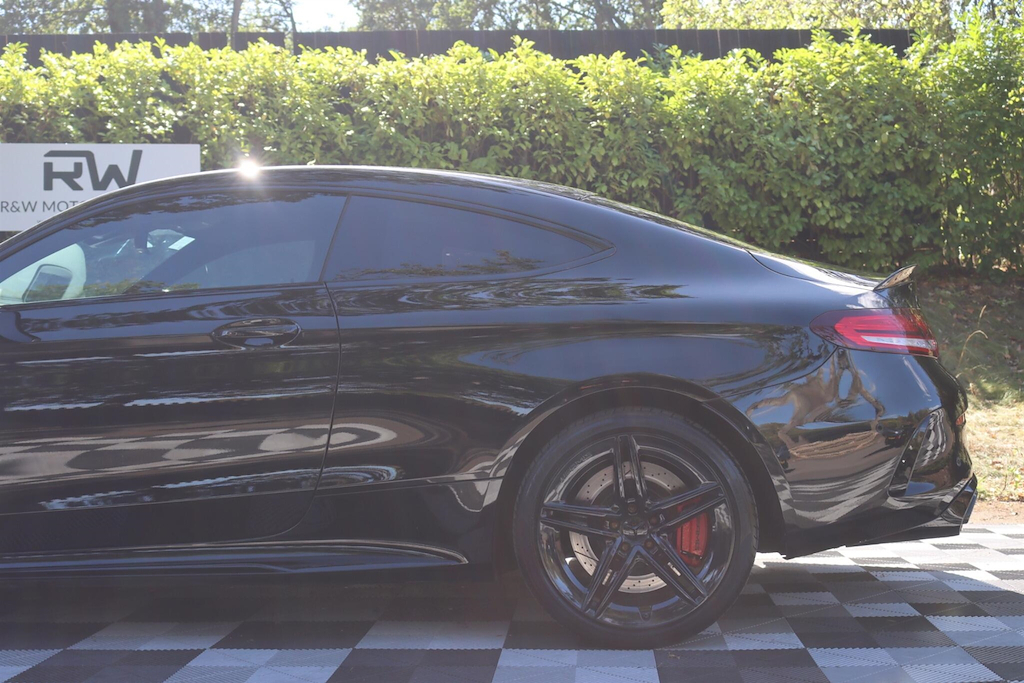 Mercedes-Benz C Class Coupe Silver #26