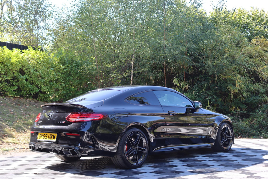 Mercedes-Benz C Class Coupe Silver #54