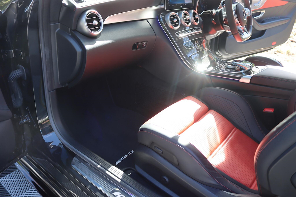 Mercedes-Benz C Class Coupe Silver #33