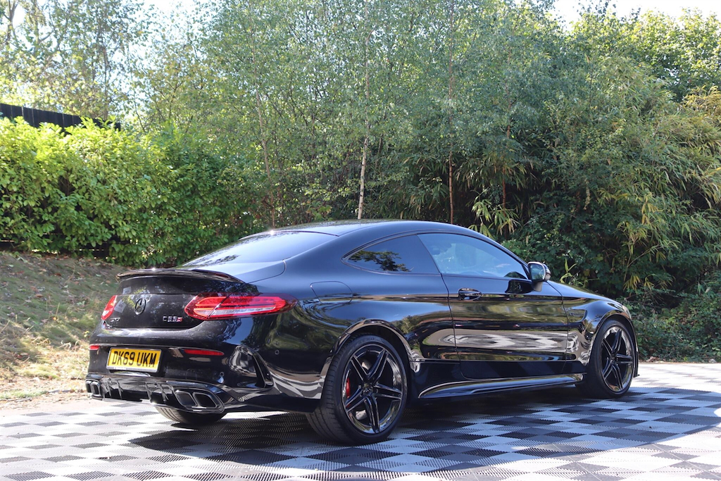Mercedes-Benz C Class Coupe Silver #55