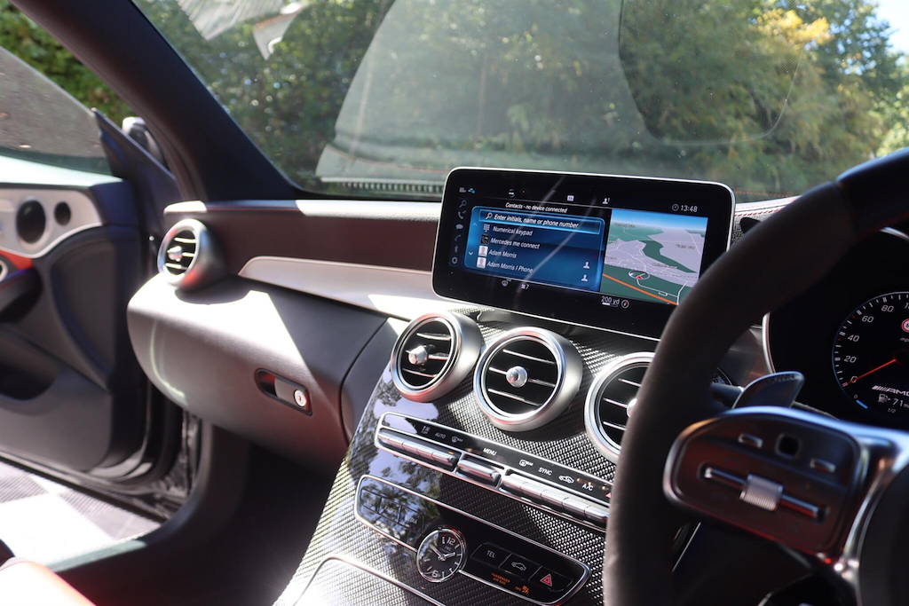 Mercedes-Benz C Class Coupe Silver #68