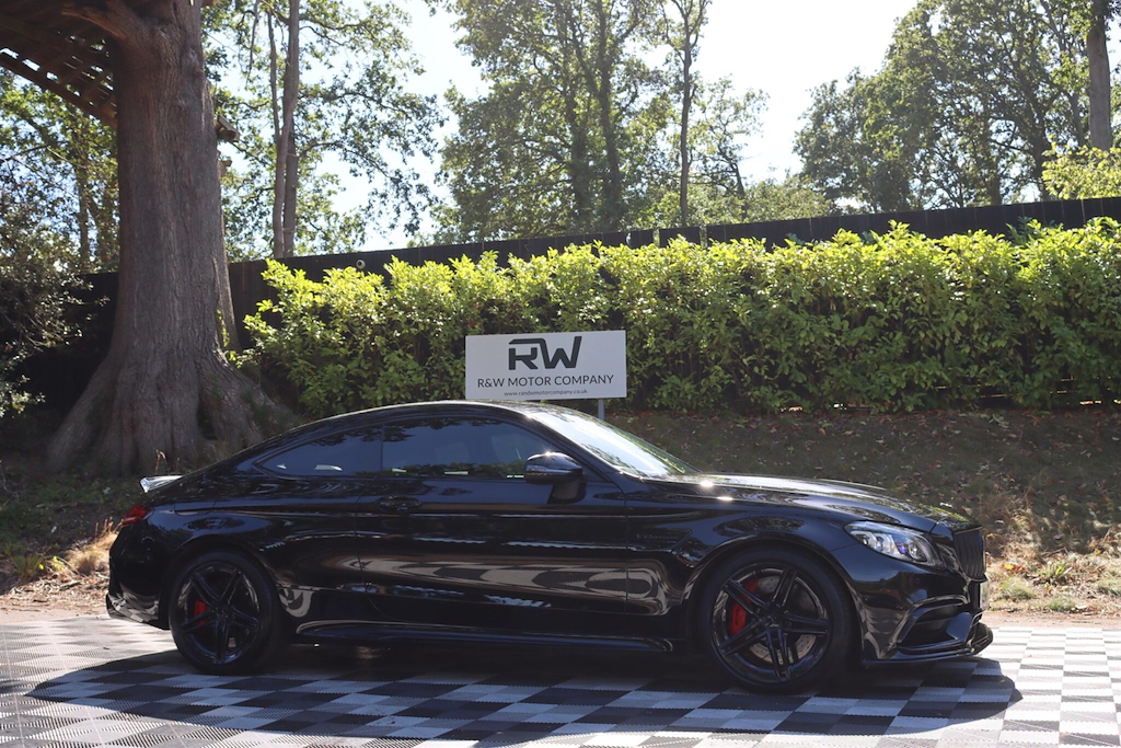 Mercedes-Benz C Class Coupe Silver #51