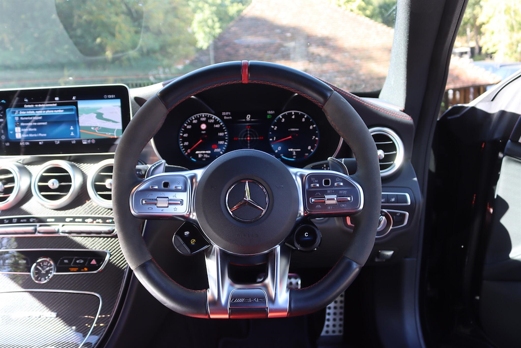 Mercedes-Benz C Class Coupe Silver #75