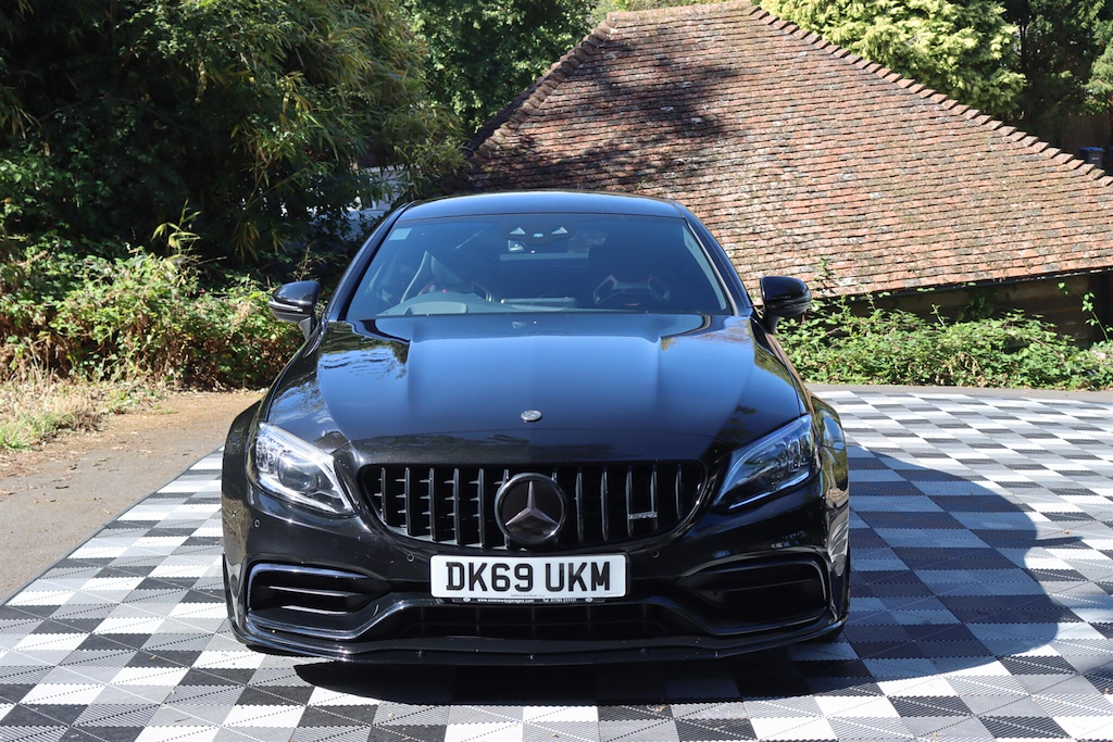 Mercedes-Benz C Class Coupe Silver #20