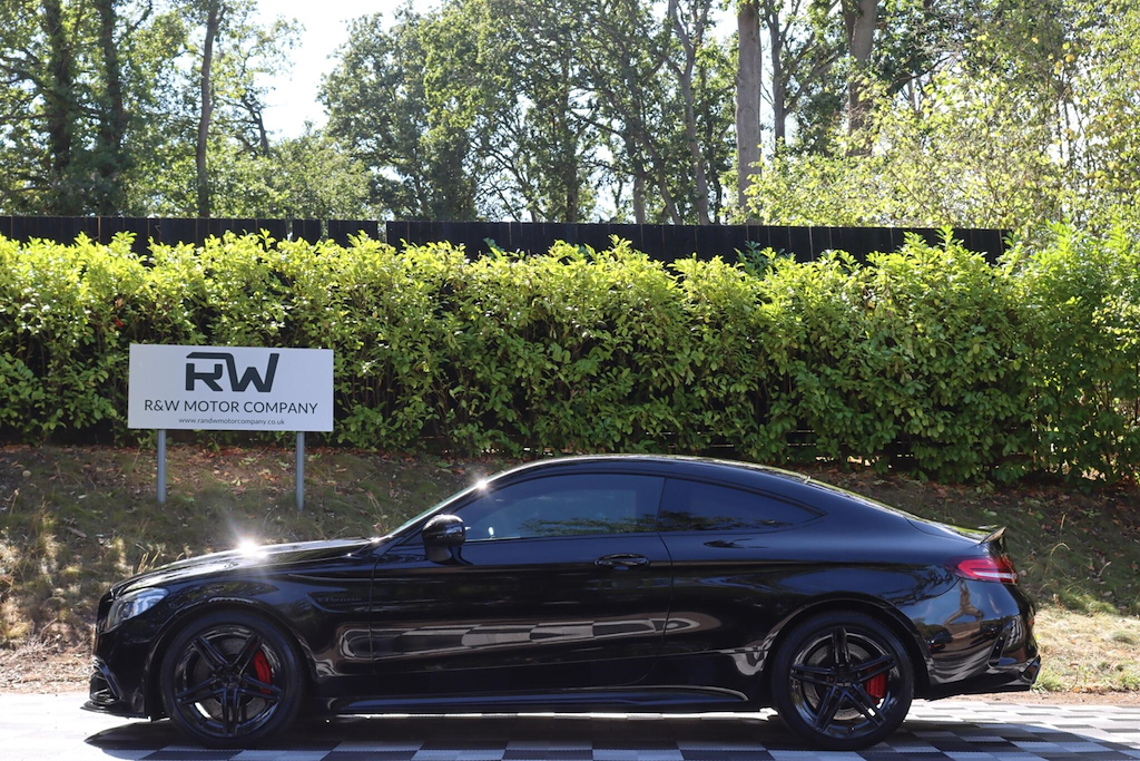 Mercedes-Benz C Class Coupe Silver #19