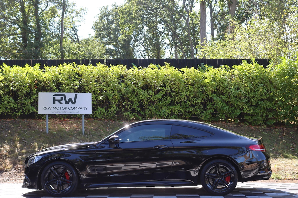 Mercedes-Benz C Class Coupe Silver #1