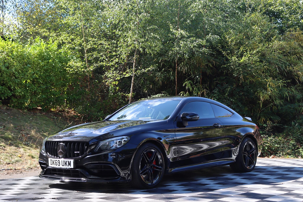 Mercedes-Benz C Class Coupe Silver #13
