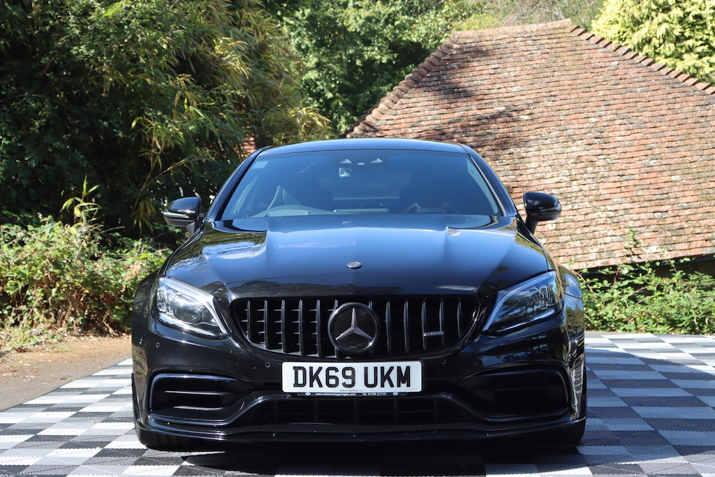 Mercedes-Benz C Class Coupe Silver #11