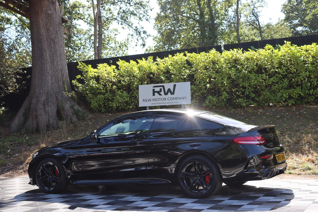 Mercedes-Benz C Class Coupe Silver #15