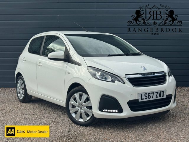 Peugeot 108 2018 1.0 Active Hatchback Euro 6 White