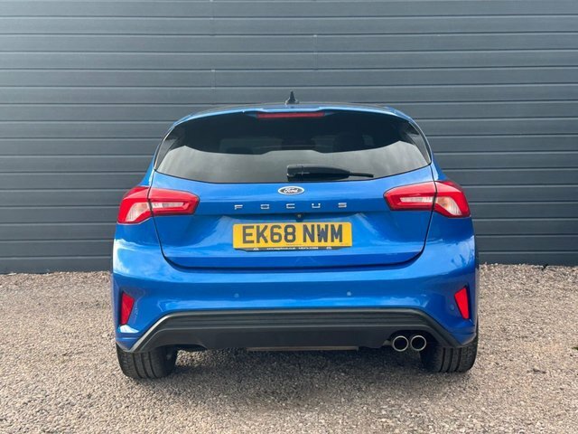 Ford Focus 2018 1.5 Ecoblue St-line X Hatchback Ma EK68NWM Blue #6