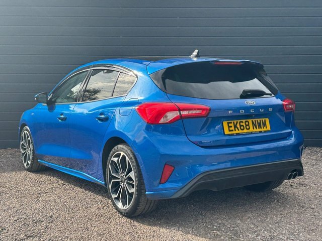 Ford Focus 2018 1.5 Ecoblue St-line X Hatchback Ma Blue