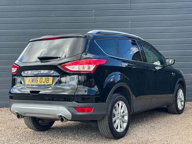 Ford Kuga 2016 2.0 Tdci Titanium Suv KW16OJB Black #4