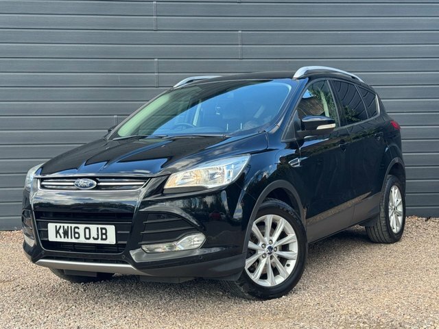 Ford Kuga 2016 2.0 Tdci Titanium Suv KW16OJB Black #3