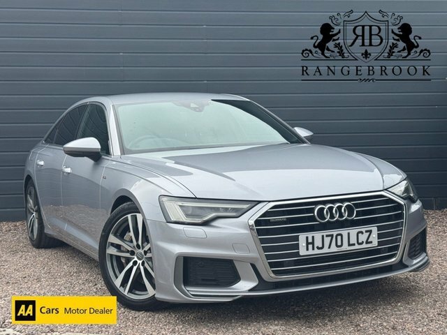 Audi A6 Saloon 2020 2.0 Tfsie 50 S Line Saloon Plug-in Silver