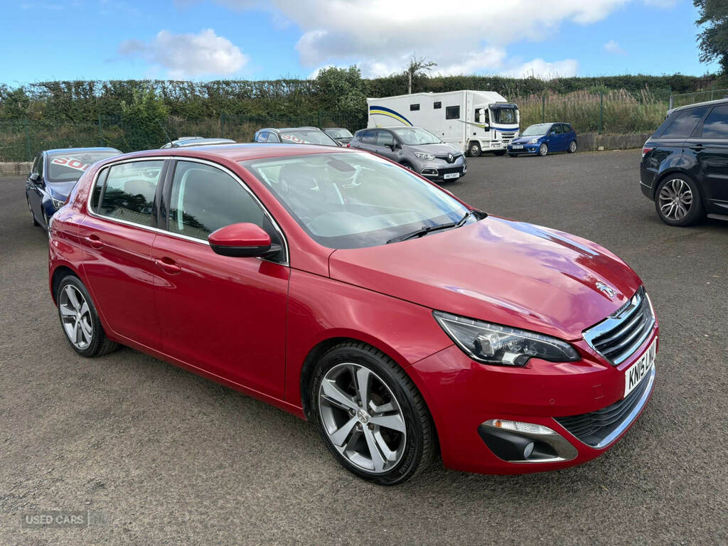 Peugeot 308 2.0 Bluehdi 150 Allure Eat6 Red
