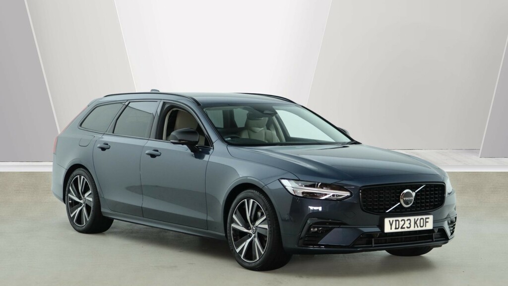 Volvo V90 B4 P Plus Dark Blond Leather, Harmankardon Sou 