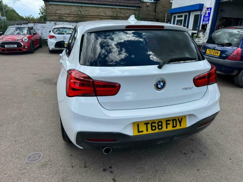 BMW 1 Series 1.5 116D M Sport White #5
