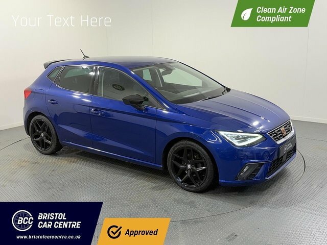 Seat Ibiza 2019 1.0 Mpi Fr Hatchback Euro 6 Blue