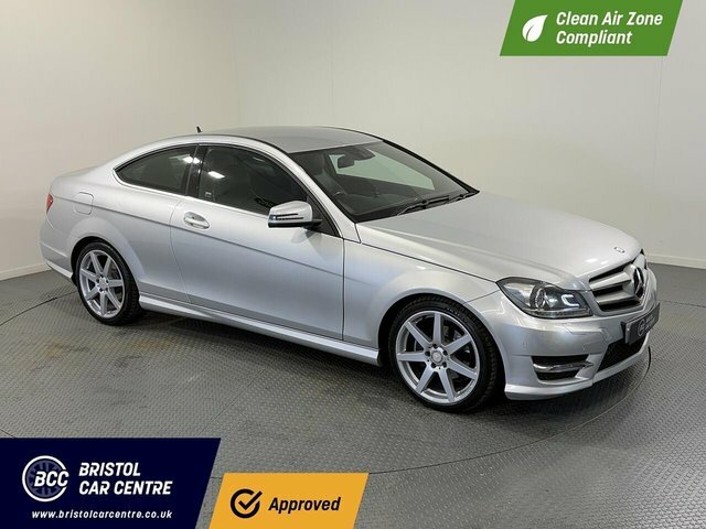 Mercedes-Benz C Class 2013 1.6 C180 Blueefficiency Amg Sport Coupe P Silver