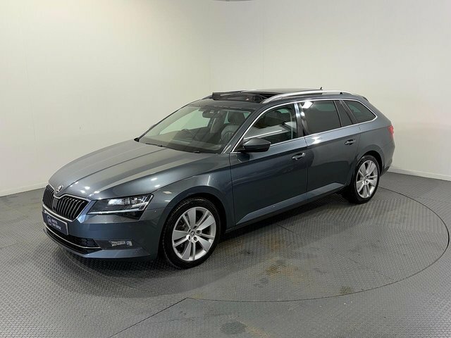 Skoda Superb 2017 2.0 Tdi Se L Executive Estate Dsg Grey #4