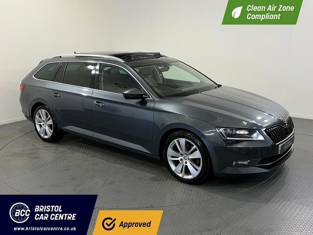 Skoda Superb 2017 2.0 Tdi Se L Executive Estate Dsg Grey