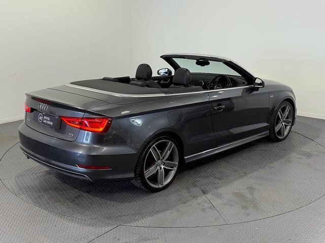 Audi A3 Cabriolet 2015 2.0 Tdi S Line Convertible S Troni Grey #2