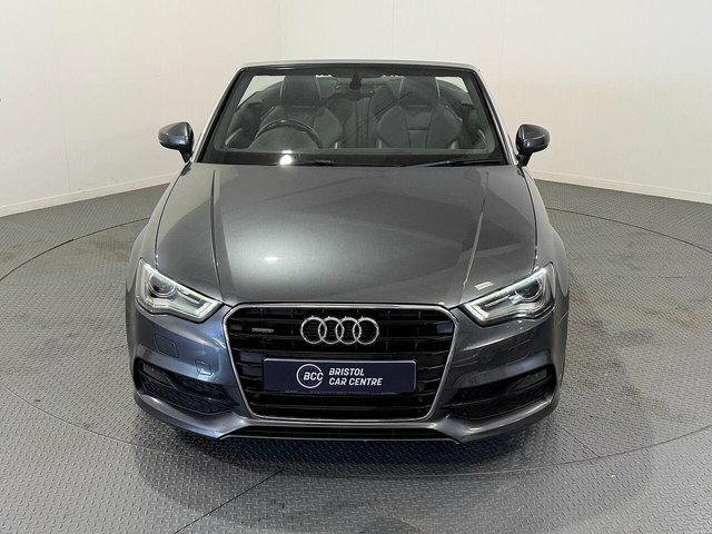 Audi A3 Cabriolet 2015 2.0 Tdi S Line Convertible S Troni Grey #5