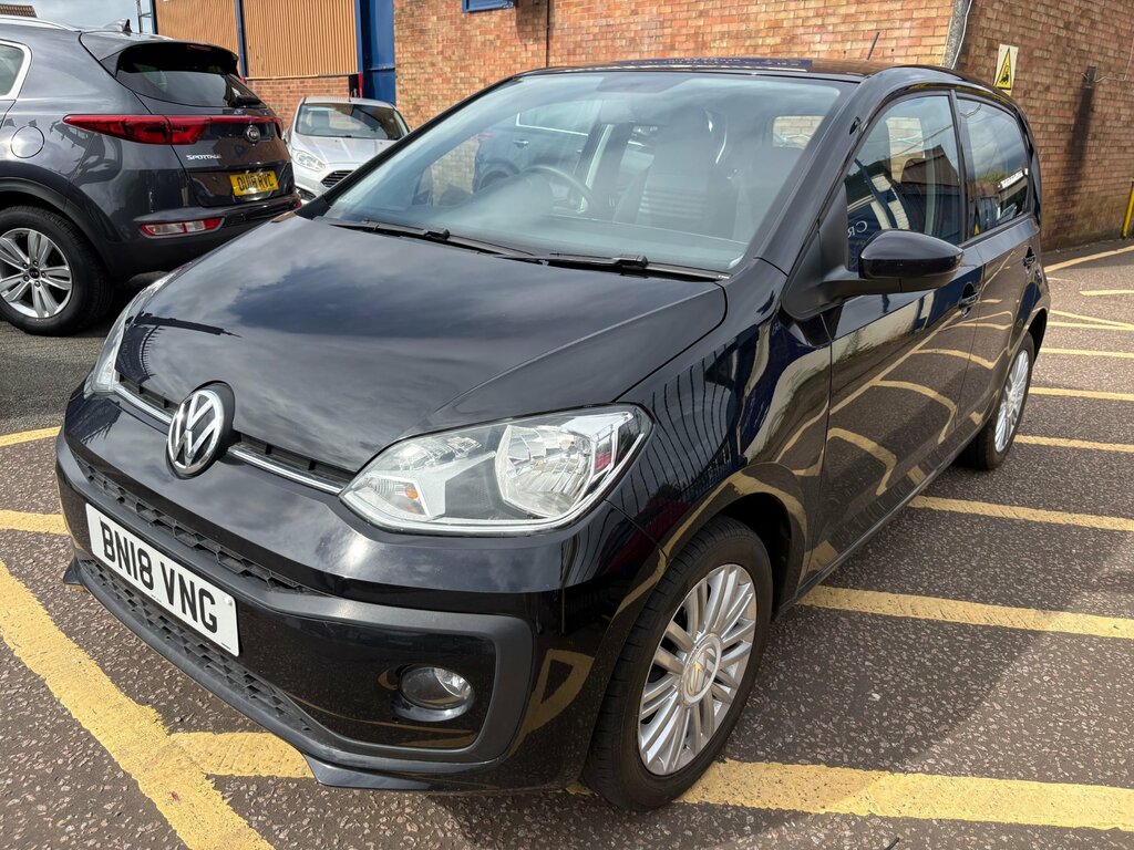 Volkswagen Up 1.0 Move Up Hatchback One Owner BN18VNG Black #2