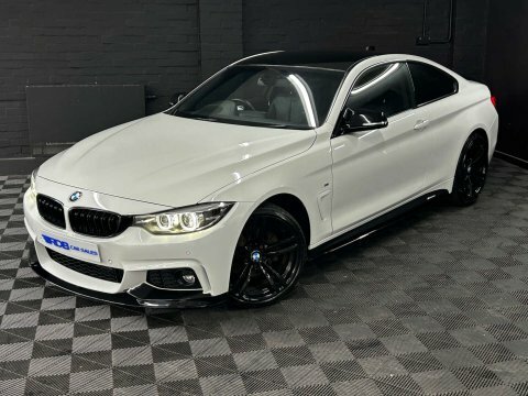 BMW 4 Series Gran Coupe 2.0 420D M NG18EYM White #3