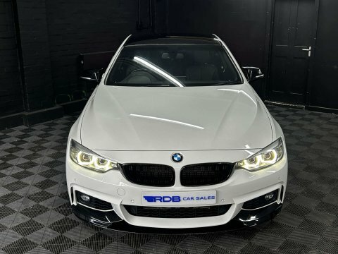 BMW 4 Series Gran Coupe 2.0 420D M NG18EYM White #5